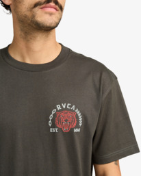 3 Squadron - T-shirt de manga curta para homem Preto EVYZT00302 RVCA