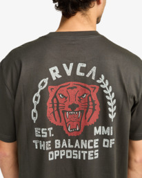 4 Squadron - T-shirt de manga curta para homem Preto EVYZT00302 RVCA