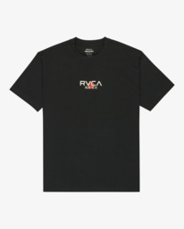 0 Tiger Sun - Short Sleeve T-Shirt for Men Black EVYZT00303 RVCA