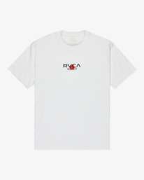 1 Tiger Sun - Camiseta de manga corta para hombre Blanco EVYZT00303 RVCA