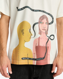4 Youre Still Here - T-Shirt für Männer Weiss EVYZT00305 RVCA