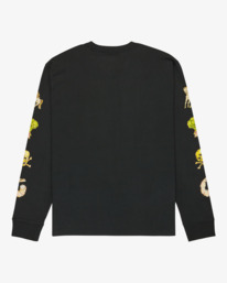 0 Ksl - Long Sleeve T-Shirt for Men Black EVYZT00306 RVCA