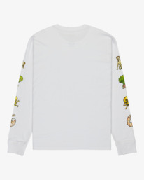 0 Ksl - Camisola de manga comprida para homem Branco EVYZT00306 RVCA