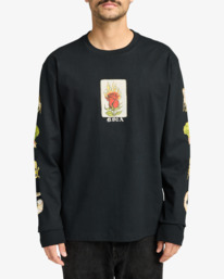 2 Ksl - Long Sleeve T-Shirt for Men Black EVYZT00306 RVCA