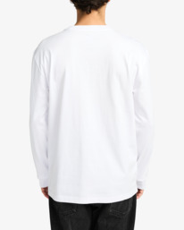 7 Ksl - Camisola de manga comprida para homem Branco EVYZT00306 RVCA