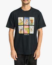 2 Ksl - Short Sleeve T-Shirt for Men Black EVYZT00307 RVCA
