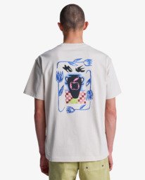 5 Antonia Figueiredo Love Birds - Short Sleeve T-Shirt for Men Grey EVYZT00310 RVCA