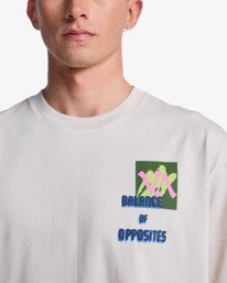 4 Antonia Figueiredo Love Birds - Short Sleeve T-Shirt for Men Grey EVYZT00310 RVCA