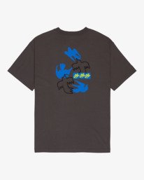 0 Antonia Figueiredo Birds - T-shirt de manga curta para Homem Preto EVYZT00311 RVCA