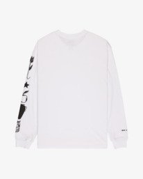 1 Antonia Figueiredo Birds - Long Sleeve T-Shirt for Men White EVYZT00312 RVCA
