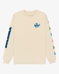1 Antonia Figueiredo Bonhomme - Longsleeve f&uuml;r M&auml;nner Blau EVYZT00313 RVCA