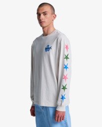 3 Antonia Figueiredo Bonhomme - Longsleeve f&uuml;r M&auml;nner Blau EVYZT00313 RVCA