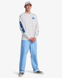 6 Antonia Figueiredo Bonhomme - Longsleeve f&uuml;r M&auml;nner Blau EVYZT00313 RVCA