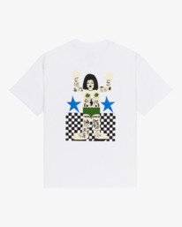 2 Antonia Figueiredo Bonhomme - Short Sleeve T-Shirt for Men White EVYZT00314 RVCA