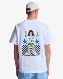 7 Antonia Figueiredo Bonhomme - Short Sleeve T-Shirt for Men White EVYZT00314 RVCA