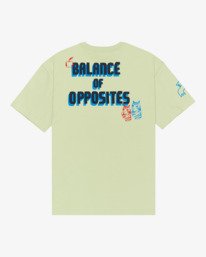 0 Antonia Figueiredo Balance - Short Sleeve T-Shirt for Men Green EVYZT00315 RVCA