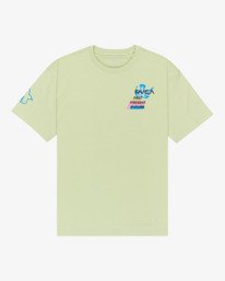 1 Antonia Figueiredo Balance - Short Sleeve T-Shirt for Men Green EVYZT00315 RVCA