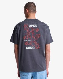 6 The Fool - Short Sleeve T-Shirt for Men Black EVYZT00316 RVCA