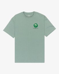 1 The Judgement - Short Sleeve T-Shirt for Men Gray EVYZT00319 RVCA