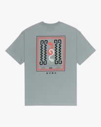 0 Amaze Snake - Short Sleeve T-Shirt for Men Green EVYZT00321 RVCA