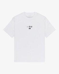 1 Amaze Snake - Short Sleeve T-Shirt for Men White EVYZT00321 RVCA