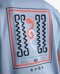 7 Amaze Snake - Short Sleeve T-Shirt for Men Green EVYZT00321 RVCA