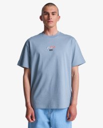 2 Amaze Snake - Short Sleeve T-Shirt for Men Green EVYZT00321 RVCA