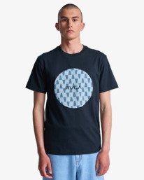 2 Motors - T-Shirt &agrave; manches courtes pour Homme Noir EVYZT00325 RVCA