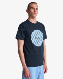 3 Motors - T-Shirt &agrave; manches courtes pour Homme Noir EVYZT00325 RVCA