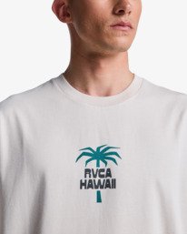 4 RVCA Aloha - T-Shirt &agrave; manches courtes pour Homme Gris EVYZT00330 RVCA