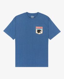 1 Pantero - Short Sleeve T-Shirt for Men Purple EVYZT00333 RVCA