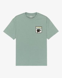 1 Pantero - Maglietta da Uomo Gray EVYZT00333 RVCA