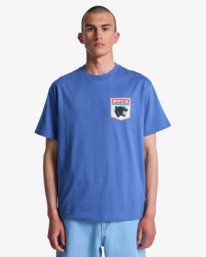 2 Pantero - Short Sleeve T-Shirt for Men Purple EVYZT00333 RVCA