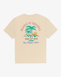 0 Frond Mural - T-Shirt f&uuml;r M&auml;nner Grau EVYZT00335 RVCA