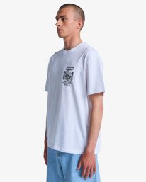 3 Security Code - T-shirt de manga curta para Homem Branco EVYZT00336 RVCA