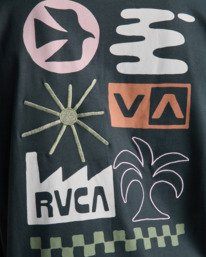7 Mirage - T-Shirt for Men Black EVYZT00338 RVCA
