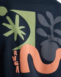 7 Cut Out - T-Shirt for Men Black EVYZT00340 RVCA