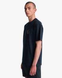 3 Cut Out - T-Shirt for Men Black EVYZT00340 RVCA