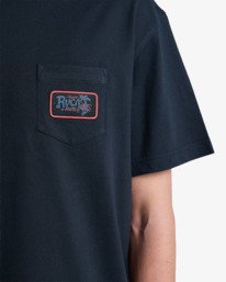 4 Stingbay Pocket - T-Shirt for Men Black EVYZT00342 RVCA