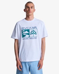 2 Harvester - Short Sleeve T-Shirt for Men White EVYZT00344 RVCA