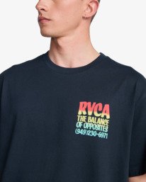 4 Screen Fade - T-Shirt &agrave; manches courtes pour Homme Noir EVYZT00345 RVCA
