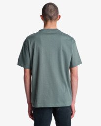 6 Olde RVCA - Maglietta da Uomo Green EVYZT00346 RVCA