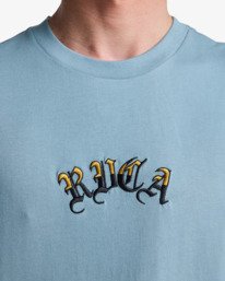 4 Olde RVCA - Maglietta da Uomo Gray EVYZT00346 RVCA