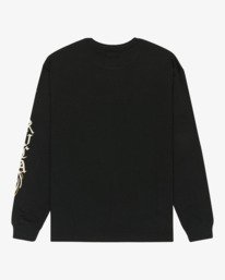 0 Retract - Long Sleeve T-Shirt for Men Black EVYZT00348 RVCA