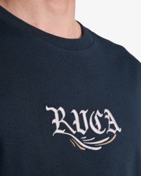 4 Retract - Long Sleeve T-Shirt for Men Black EVYZT00348 RVCA