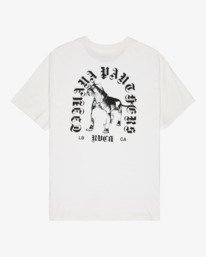 0 Bad Panther - Short Sleeve T-Shirt for Men White EVYZT00351 RVCA