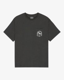 1 Bad Panther - Short Sleeve T-Shirt for Men Black EVYZT00351 RVCA