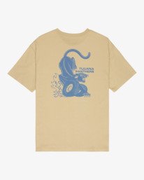 0 Burner - Short Sleeve T-Shirt for Men Beige EVYZT00352 RVCA