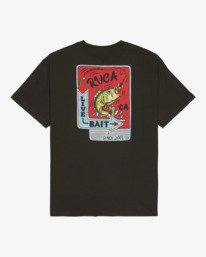 0 Live Bait - Short Sleeve T-Shirt for Men Brown EVYZT00354 RVCA