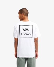 6 Va All The Ways - Short Sleeve T-Shirt for Men White EVYZT00362 RVCA